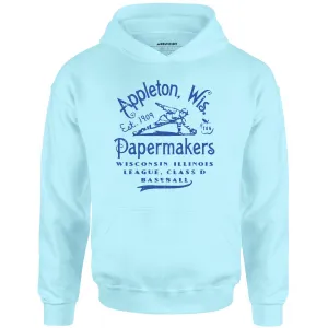 Appleton Papermakers - Wisconsin - Vintage Defunct Baseball Teams - Unisex Hoodie