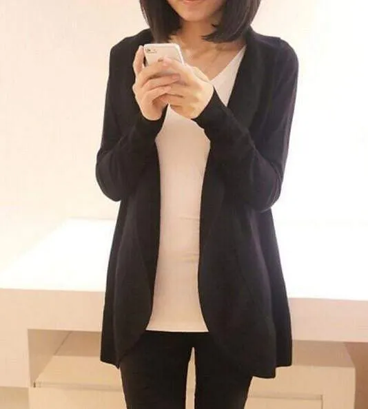 Autumn Winter New Women Long Sleeve Knitted Sweater Casual