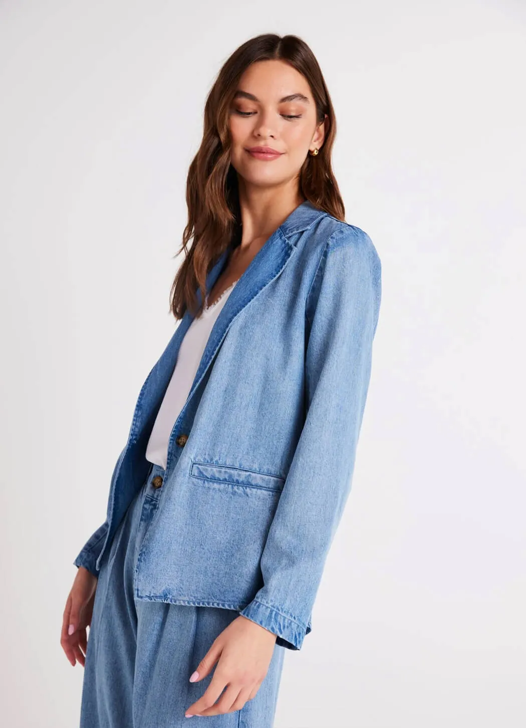 Bella Dahl Jagger Easy Longline Blazer
