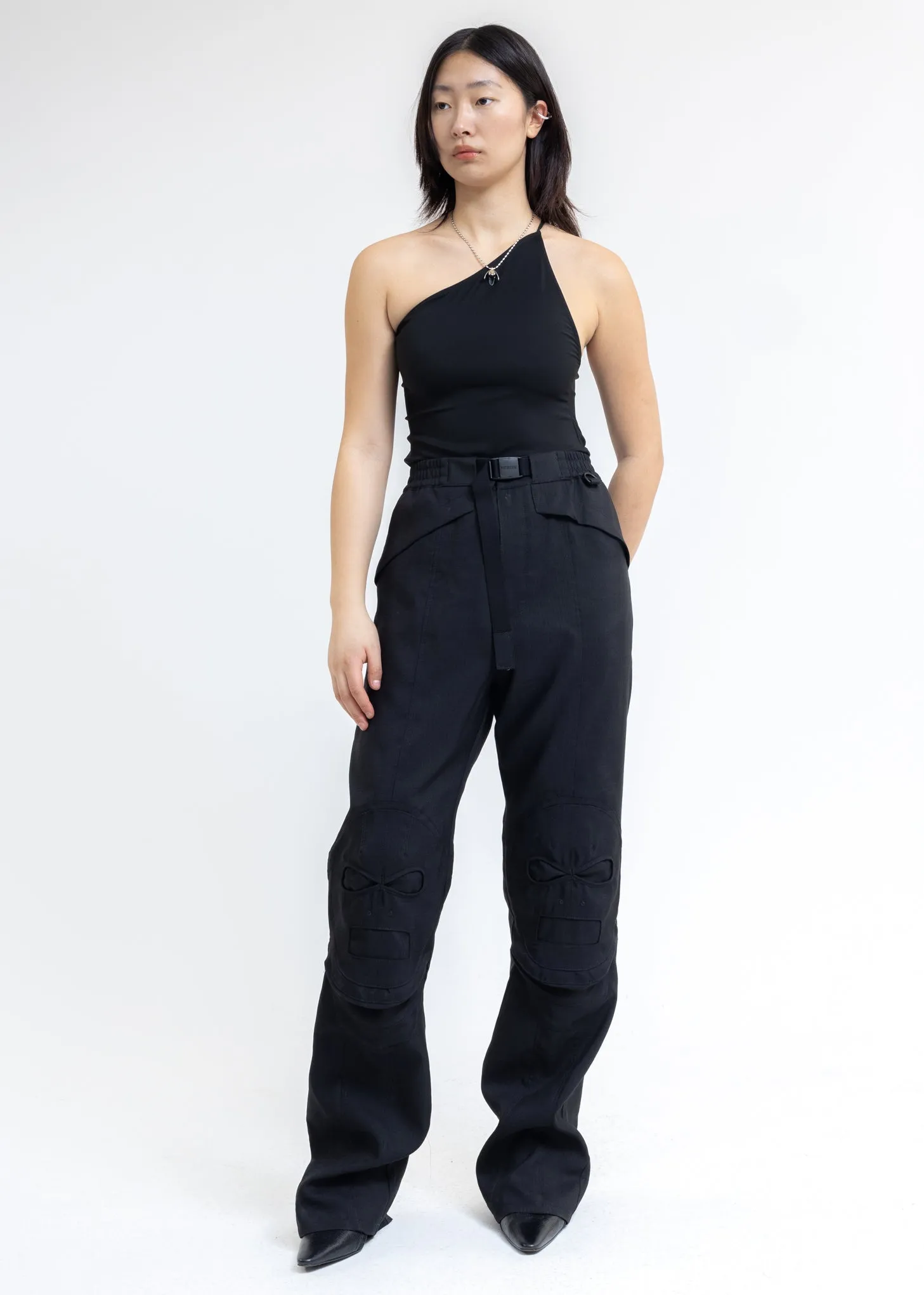 Black Mask  Pants