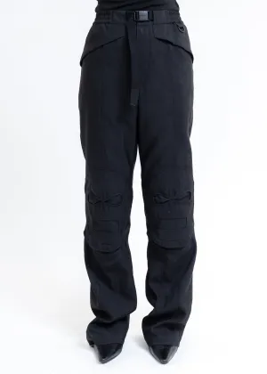 Black Mask  Pants