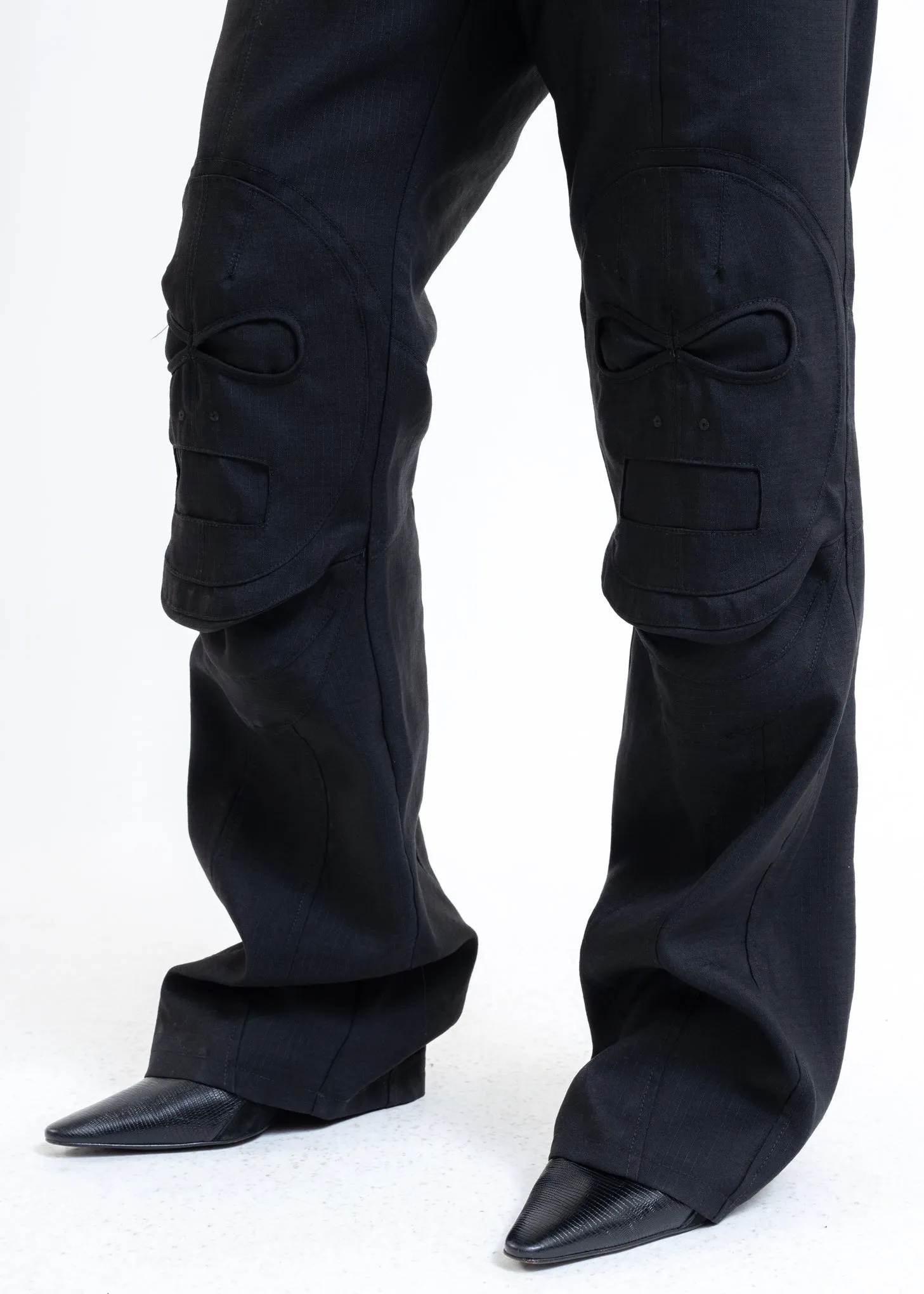 Black Mask  Pants