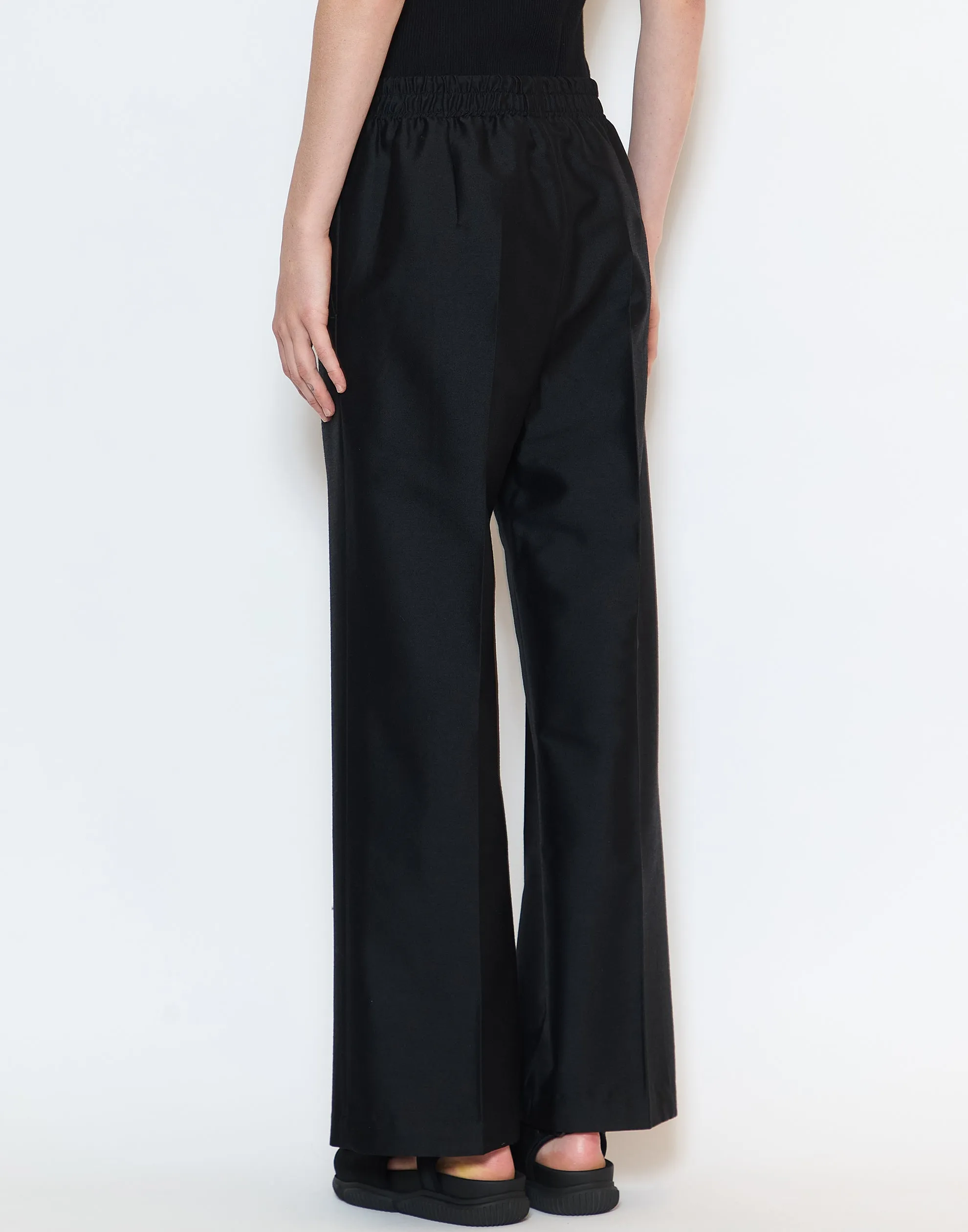 Black Virgin Wool Blend Pheve Pants