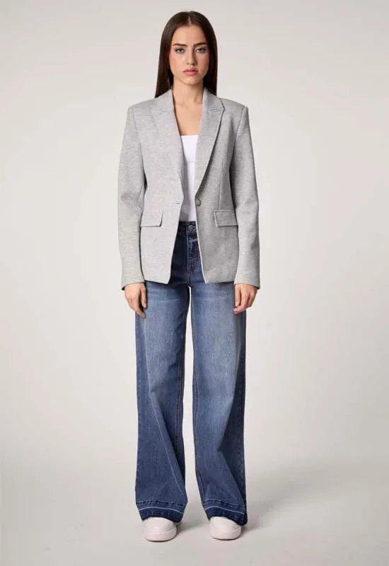 Blue Revival - Helen Blazer Heather Grey