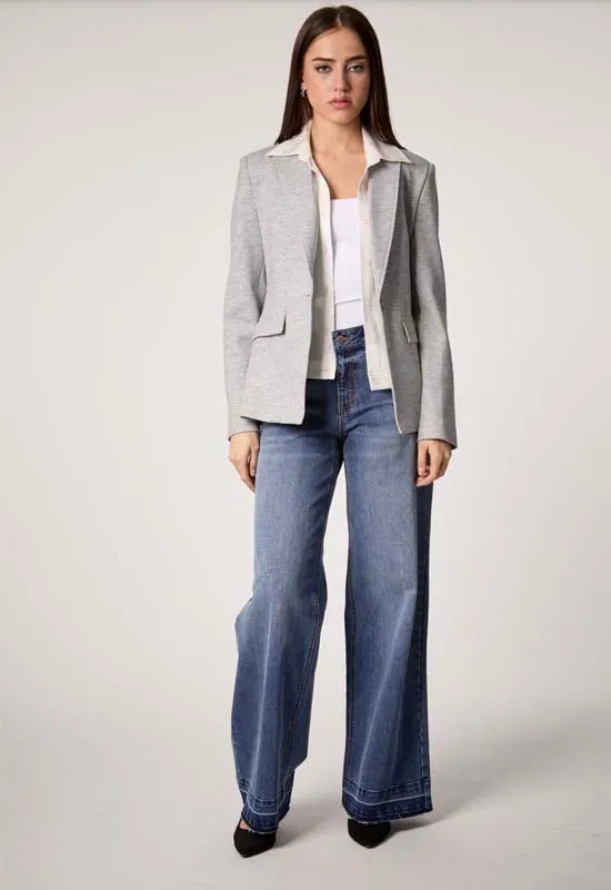 Blue Revival - Helen Blazer Heather Grey
