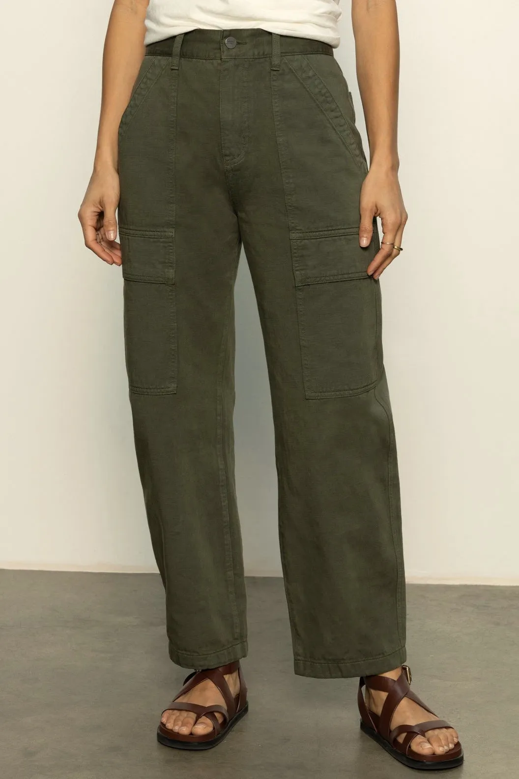 Boyfriend Utility High Rise Pant