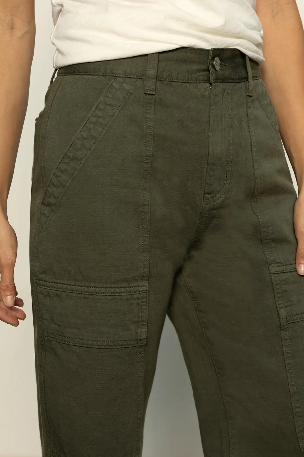 Boyfriend Utility High Rise Pant
