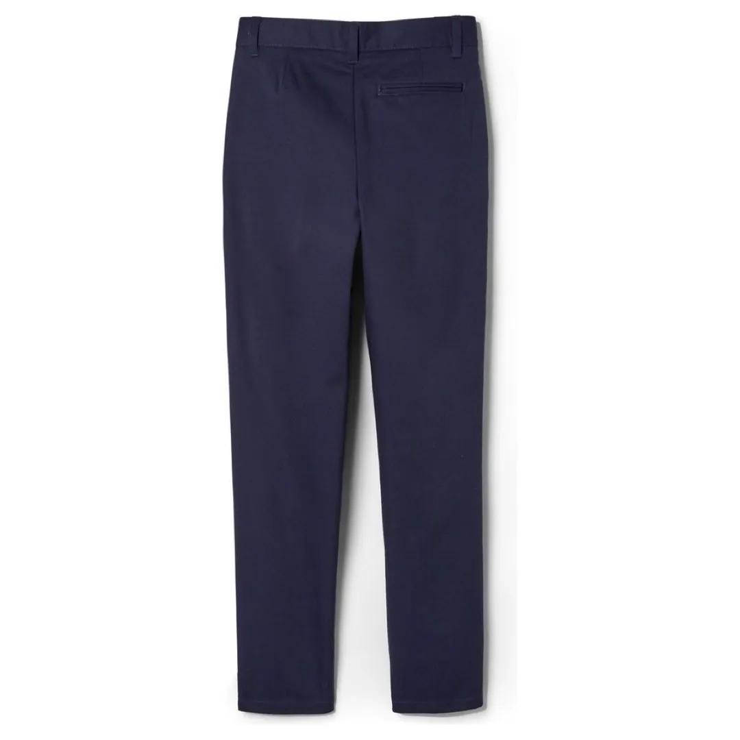 Boy's Husky Relaxed Fit Twill Pants
