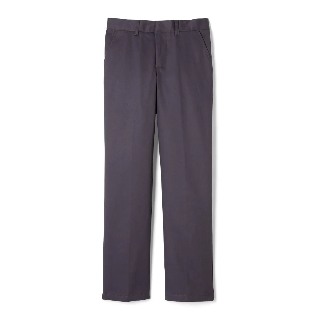 Boy's Husky Relaxed Fit Twill Pants