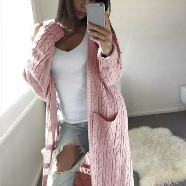Casual warm lang vest
