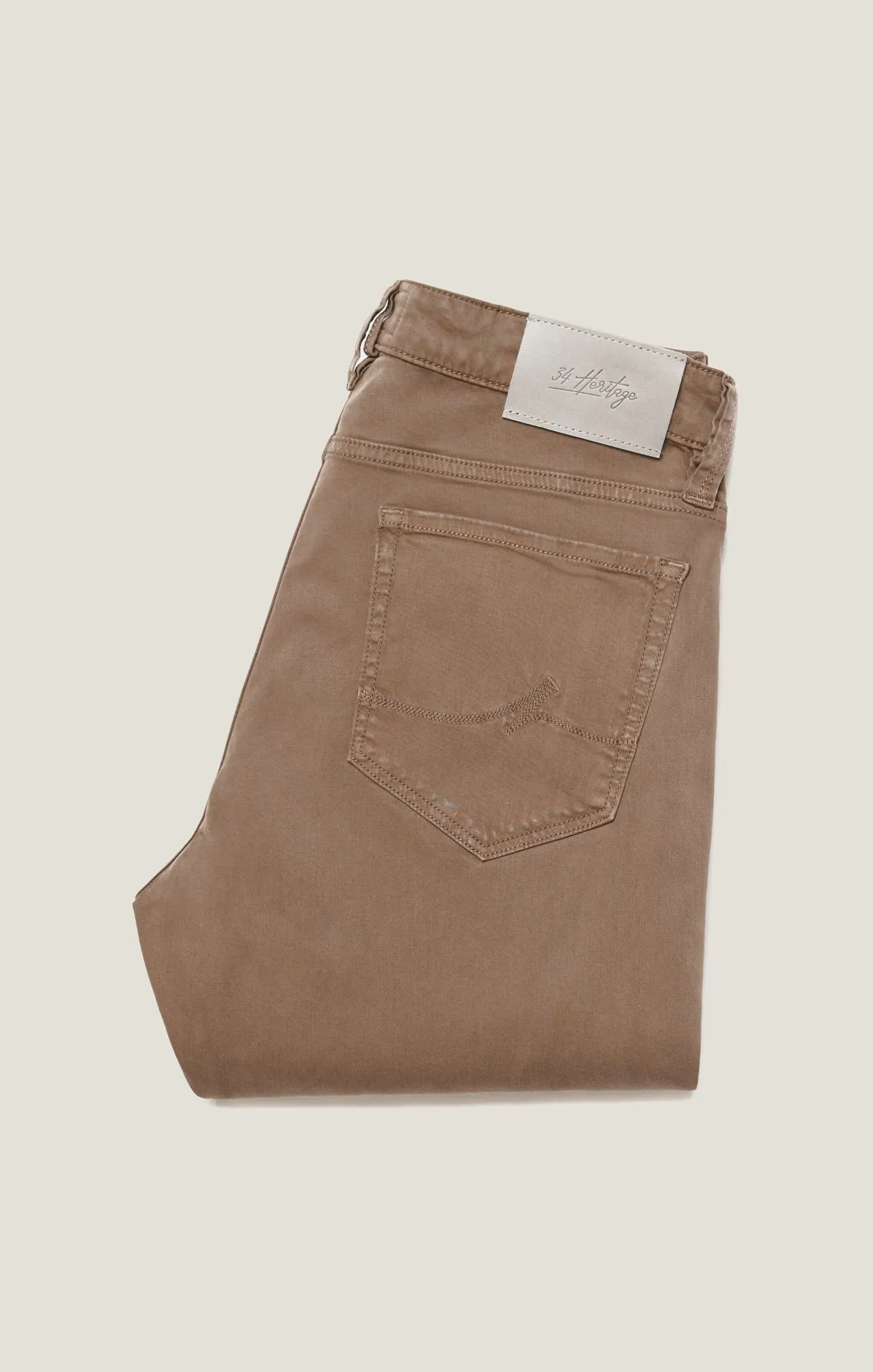 Charisma Relaxed Straight Pants in Timber Twill