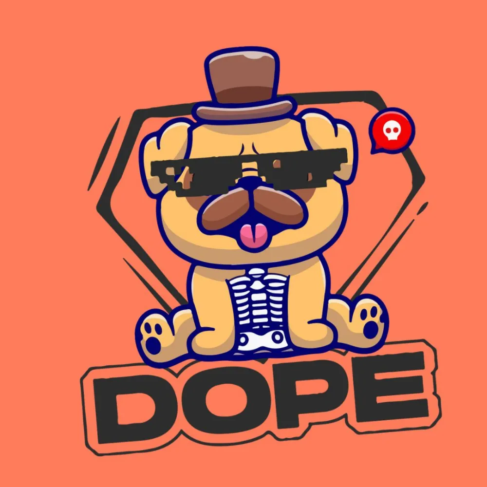 Cheeku Dope Graphic Cotton T Shirt for Dogs and Cats (Orange)