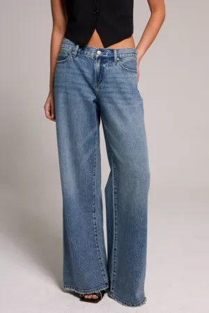 Classic Rise A-Line Flare Jeans - Vintage Indigo