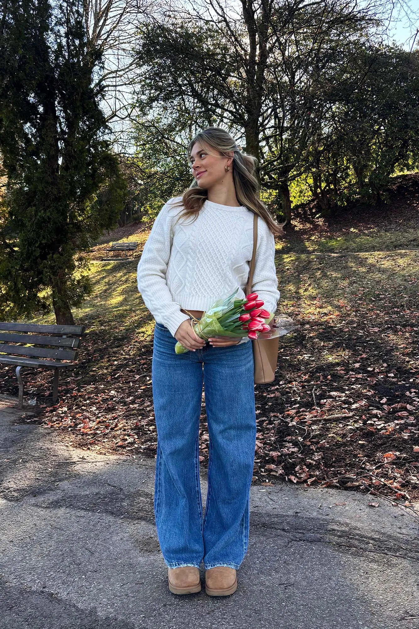 Classic Rise A-Line Flare Jeans - Vintage Indigo