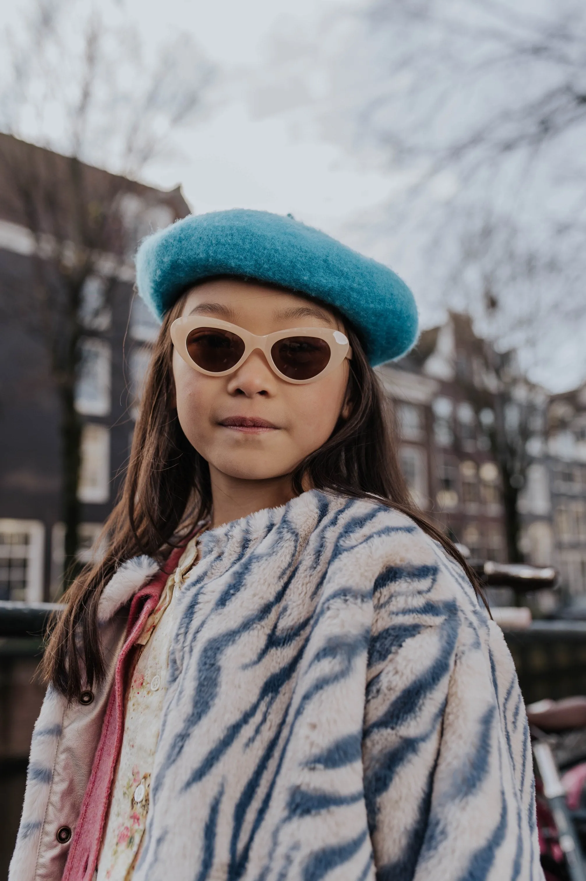 Coat Boxy Icy Sebra
