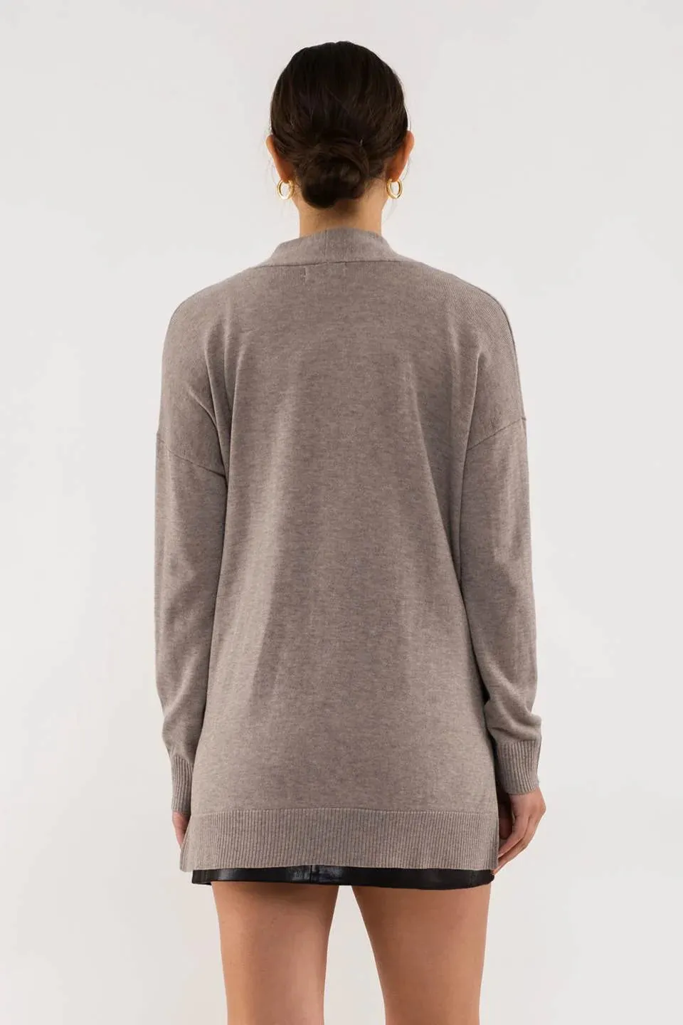 COCOA OPEN FRONT CARDIGAN