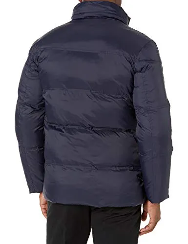 Cole Haan Men's Packable Down Jacket, Navy, X-Large