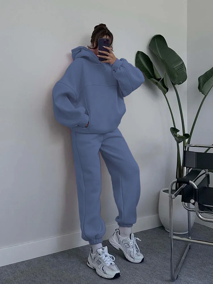 Cozy Tracksuit with Hoodie & Jogger