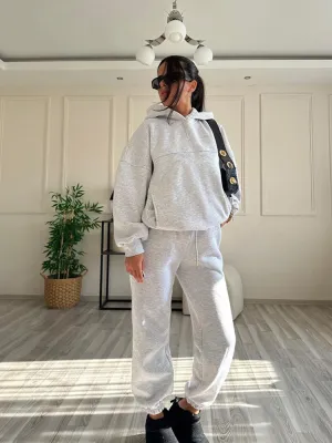 Cozy Tracksuit with Hoodie & Jogger