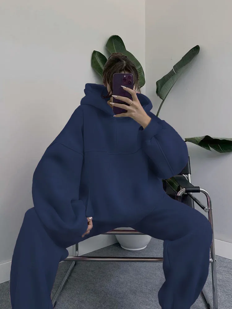 Cozy Tracksuit with Hoodie & Jogger