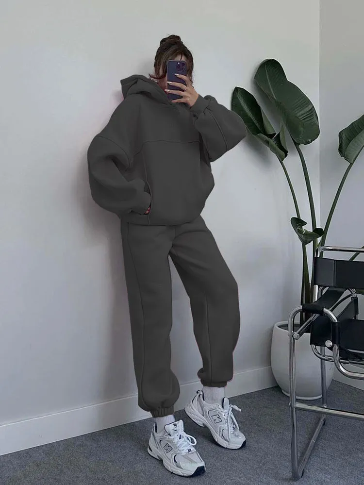 Cozy Tracksuit with Hoodie & Jogger