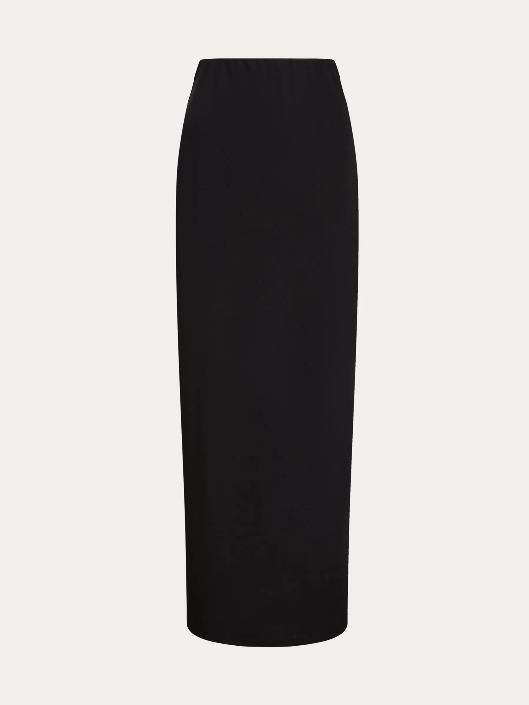 Crepe maxi skirt