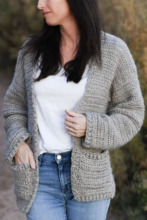 Crochet Kit - My Boyfriend Cardigan