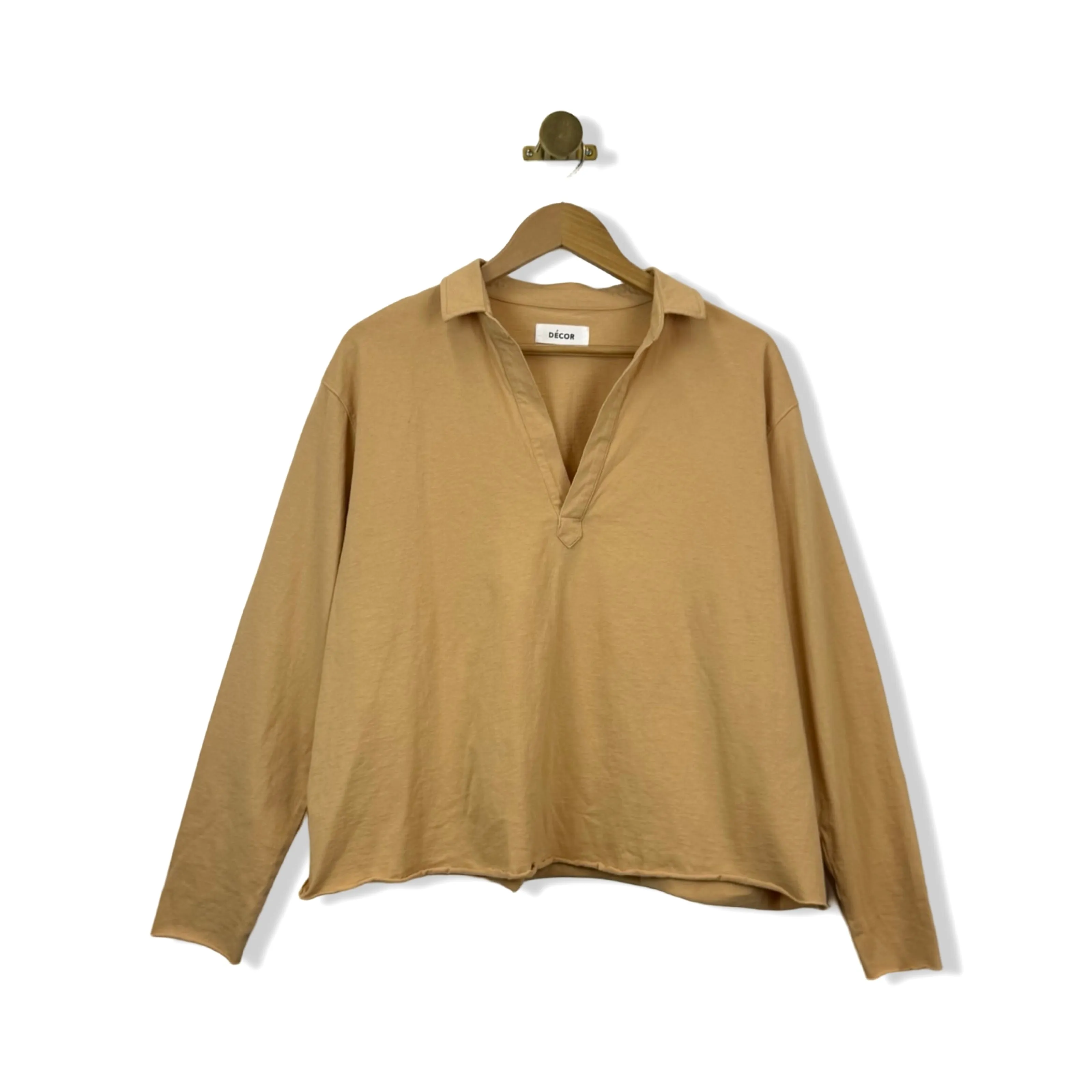 Décor V-Neck Pullover Shirt