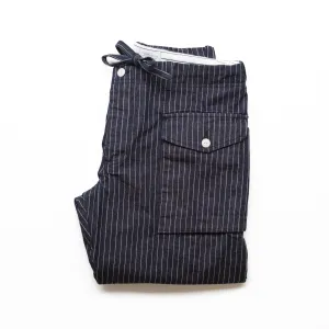 Etienne Pants in Denim Pin Stripe