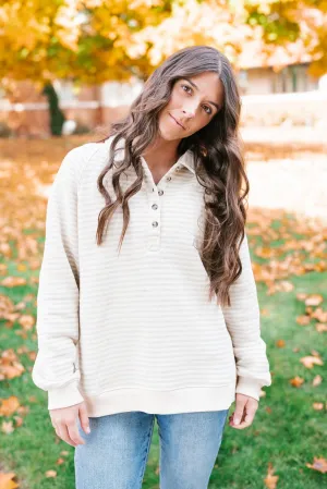 Fall Capsule Striped Pullover