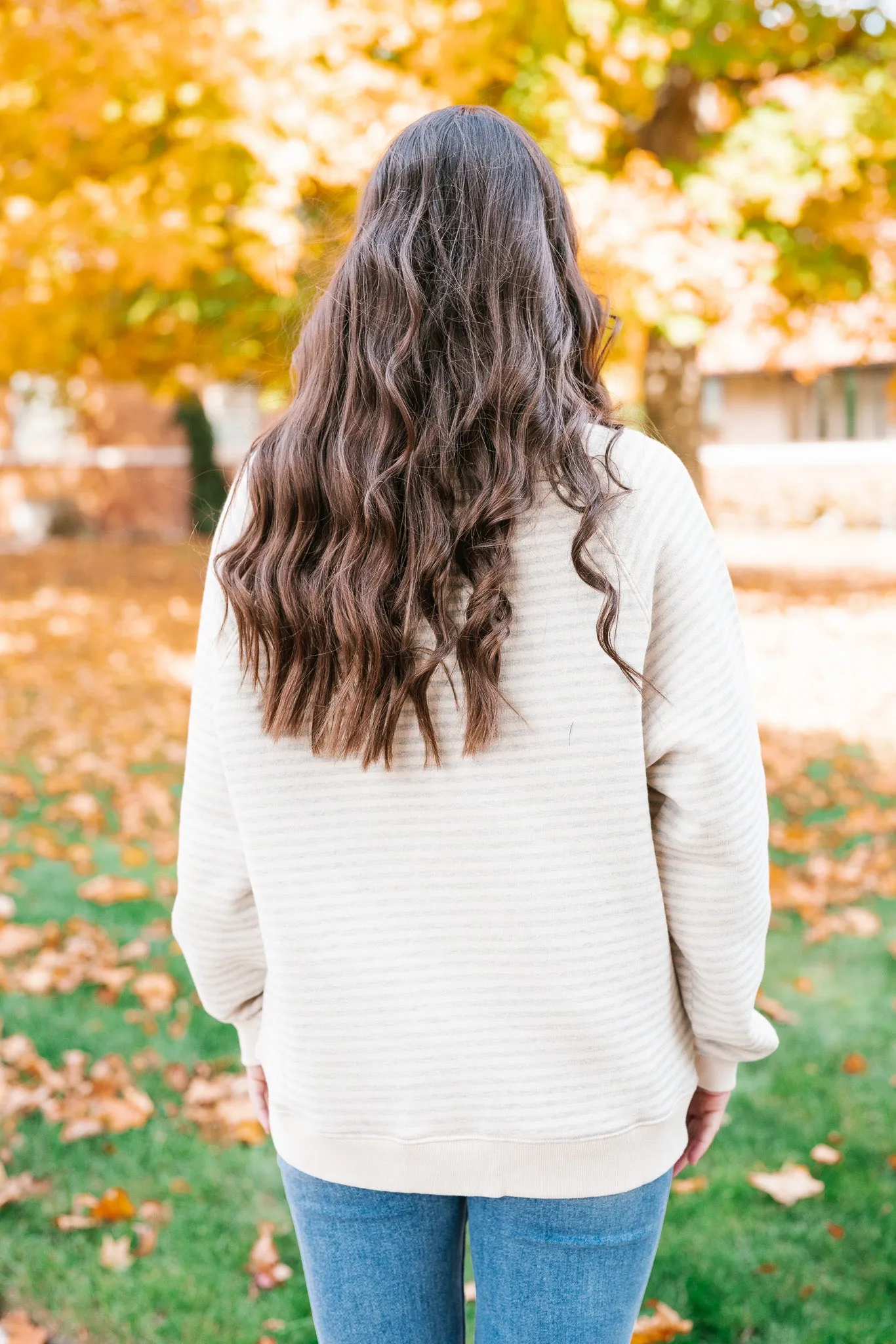 Fall Capsule Striped Pullover