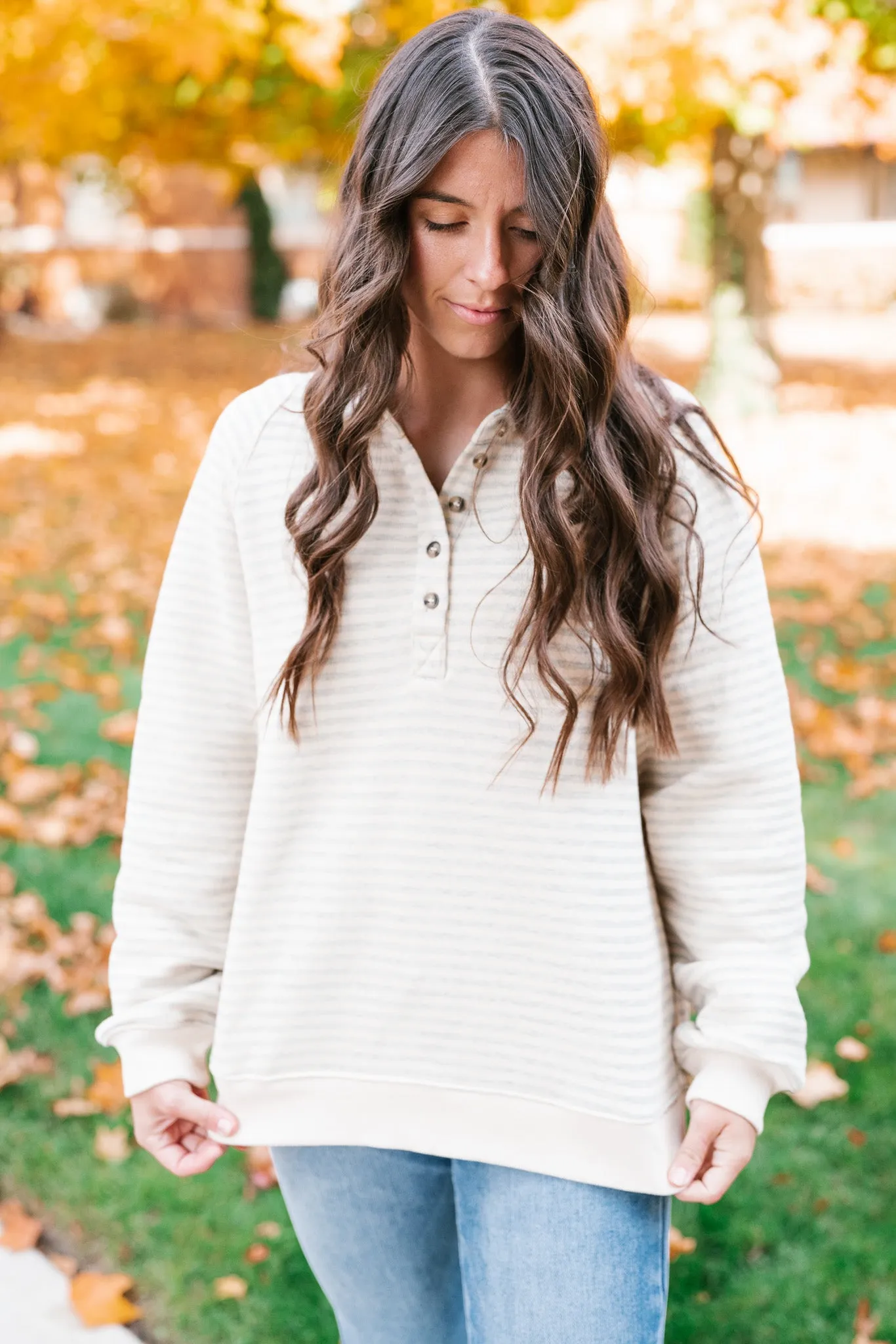 Fall Capsule Striped Pullover