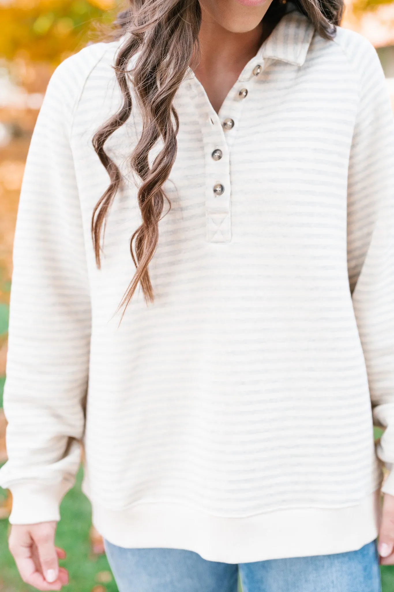 Fall Capsule Striped Pullover