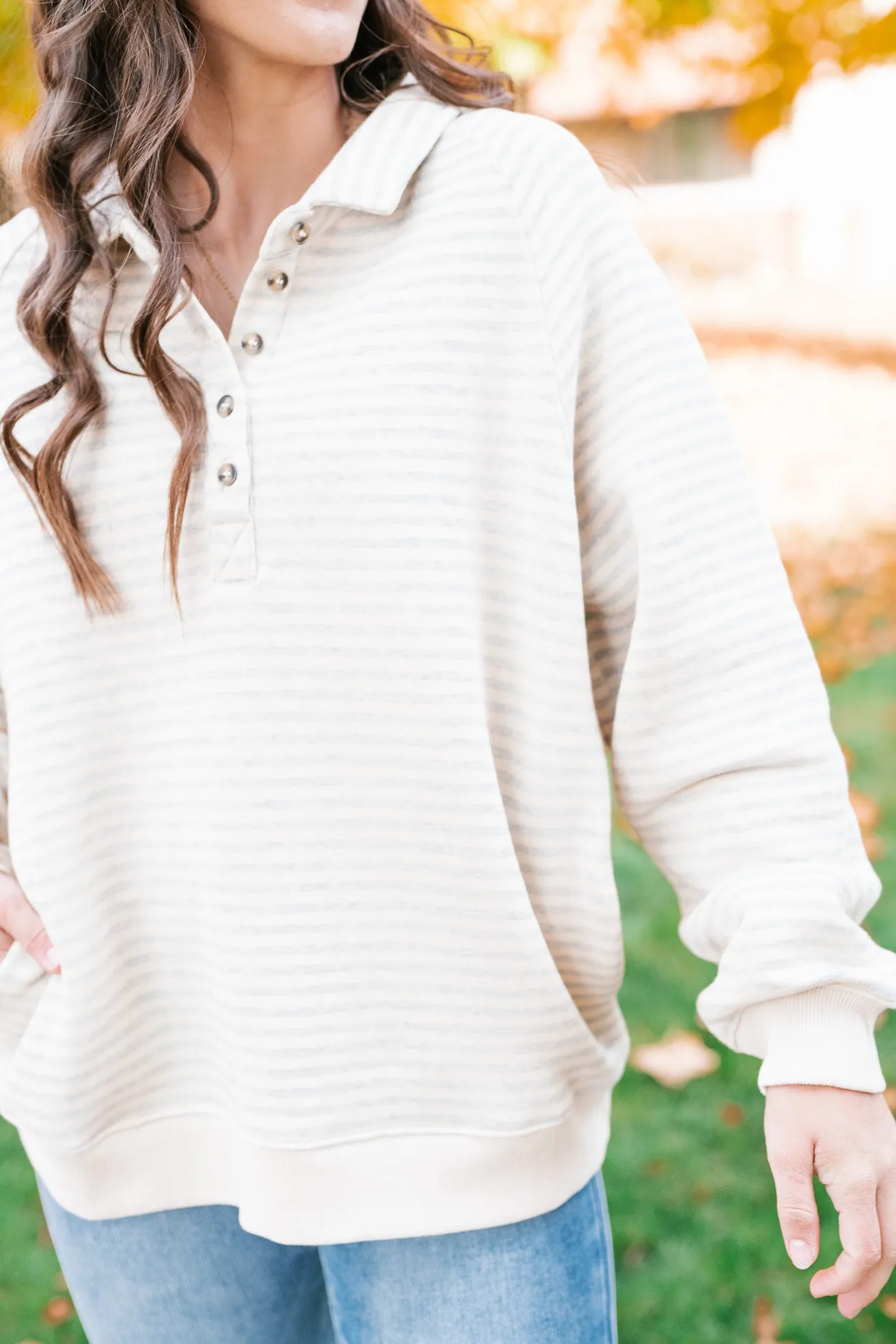 Fall Capsule Striped Pullover