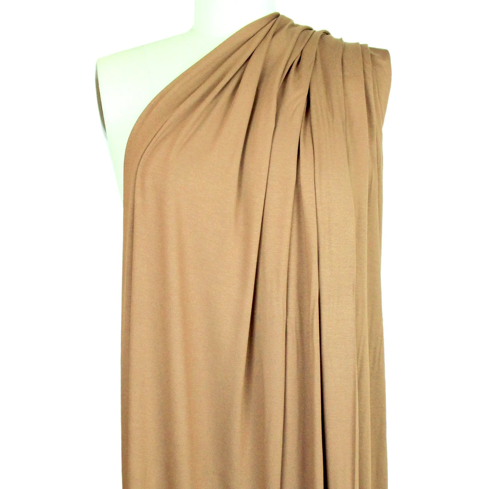 fawn Oeko-Tex bamboo/spandex 4-way jersey