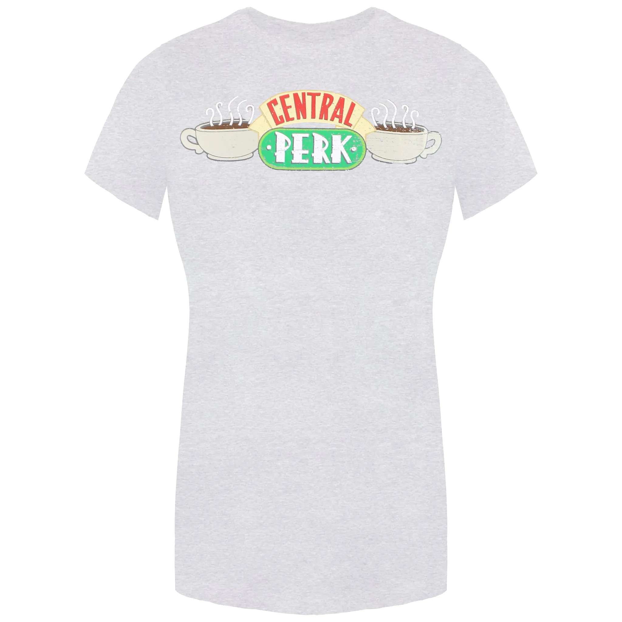 Friends Central Perk Womens Grey T-Shirt