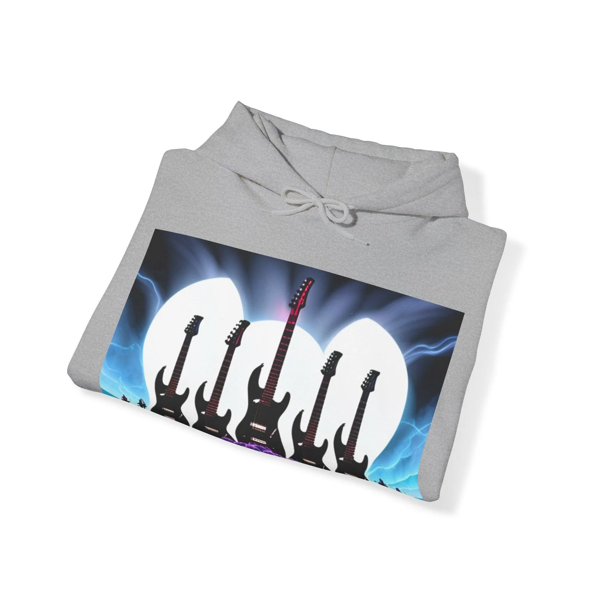 Guitar Might Unisex Heavy Blend™ Hooded Sweatshirt