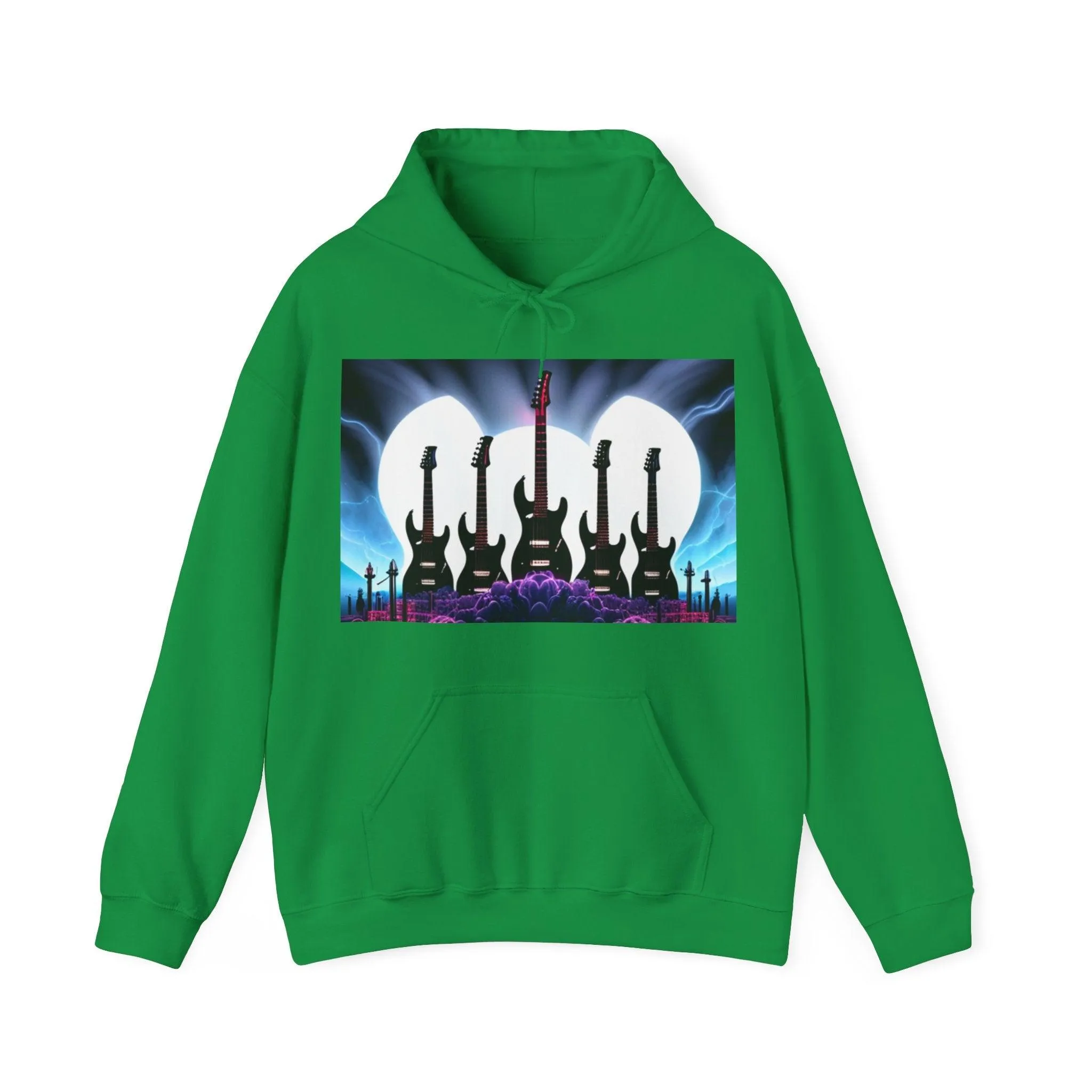 Guitar Might Unisex Heavy Blend™ Hooded Sweatshirt