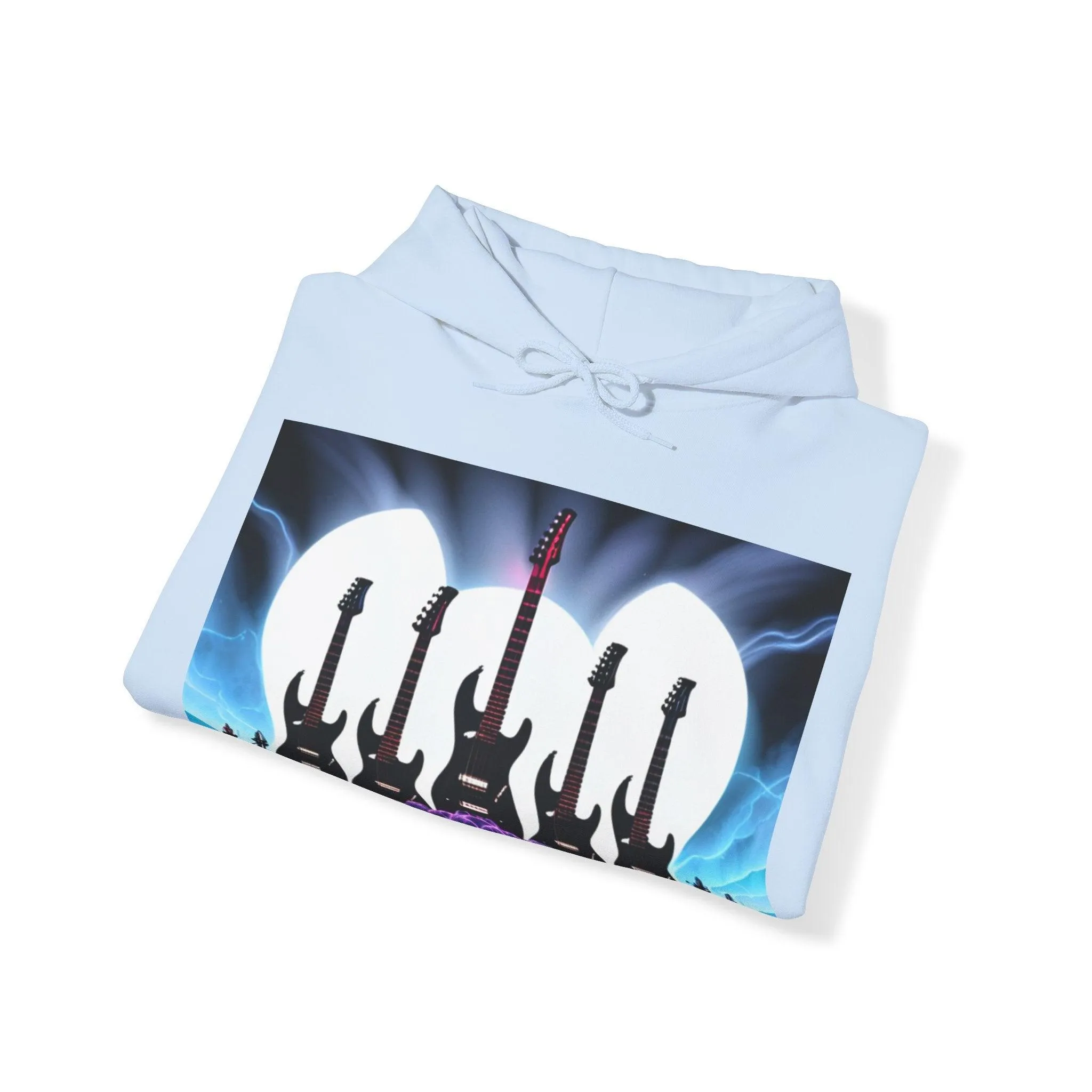 Guitar Might Unisex Heavy Blend™ Hooded Sweatshirt