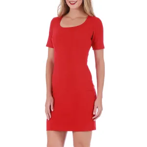 InstantFigure Short Dress with Square Neck and Short Sleeves 168027 by InstantFigure - InstaSlim - InstantRecoveryMD
