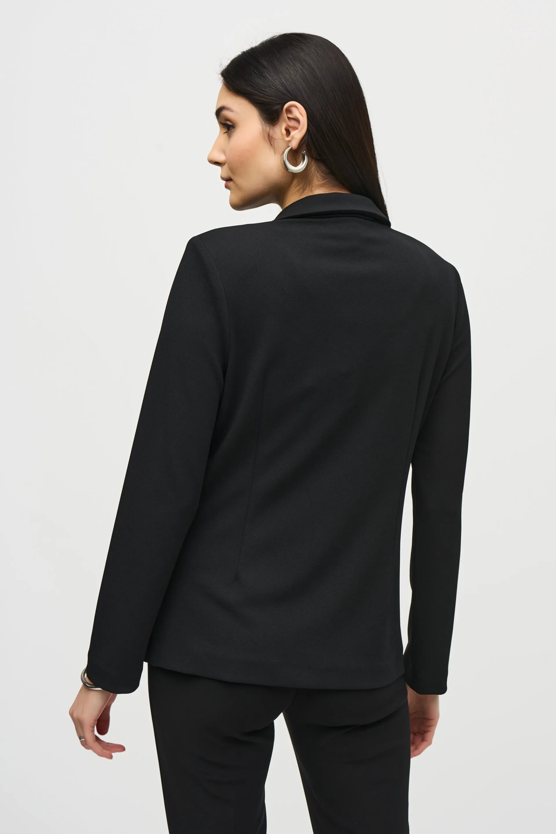 Joseph Ribkoff Black Fitted Blazer Style 242201