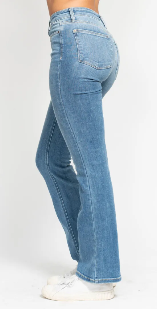 Judy Blue HW Classic Contrast Wash Bootcut Jeans
