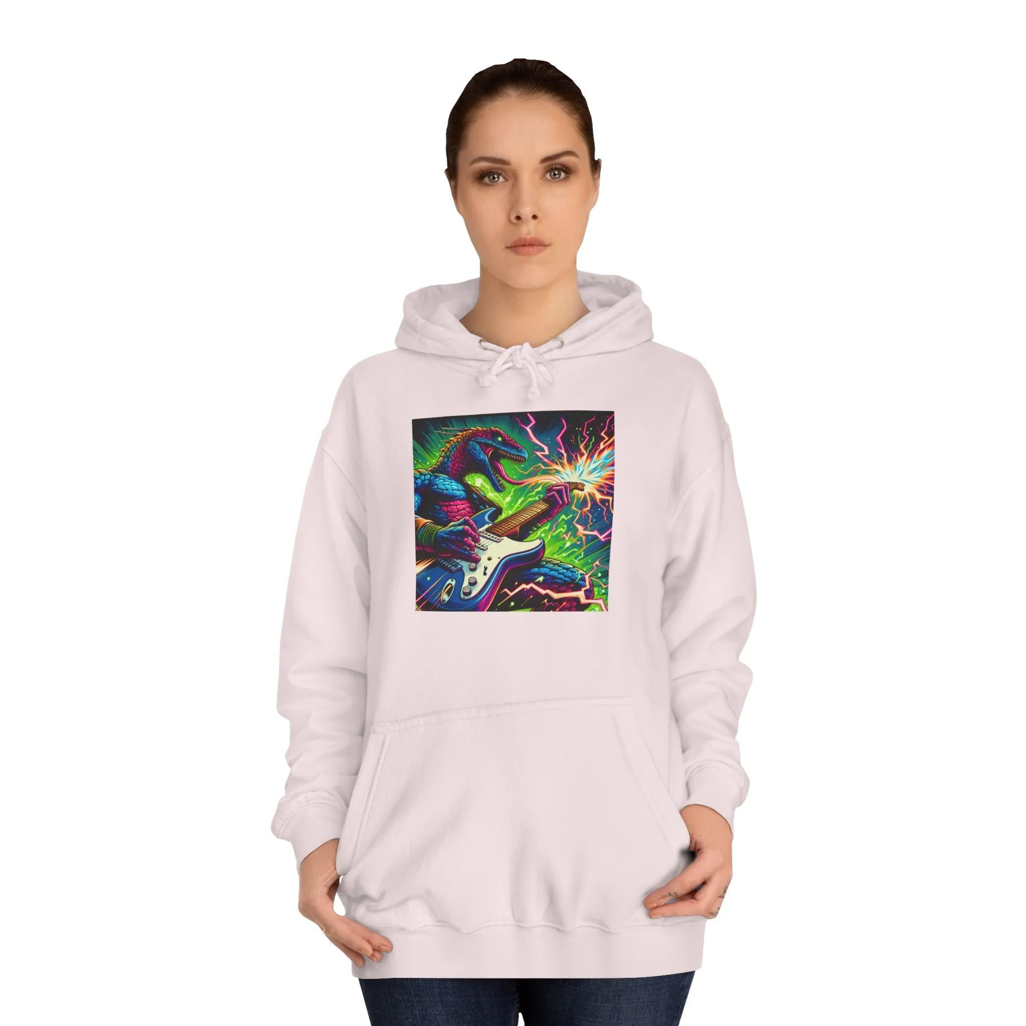 Lizard RockStar Unisex College Hoodie