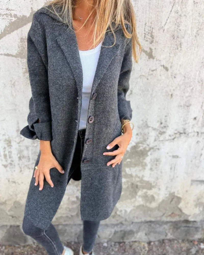 MAILA™ - Relaxed Lapel Coat