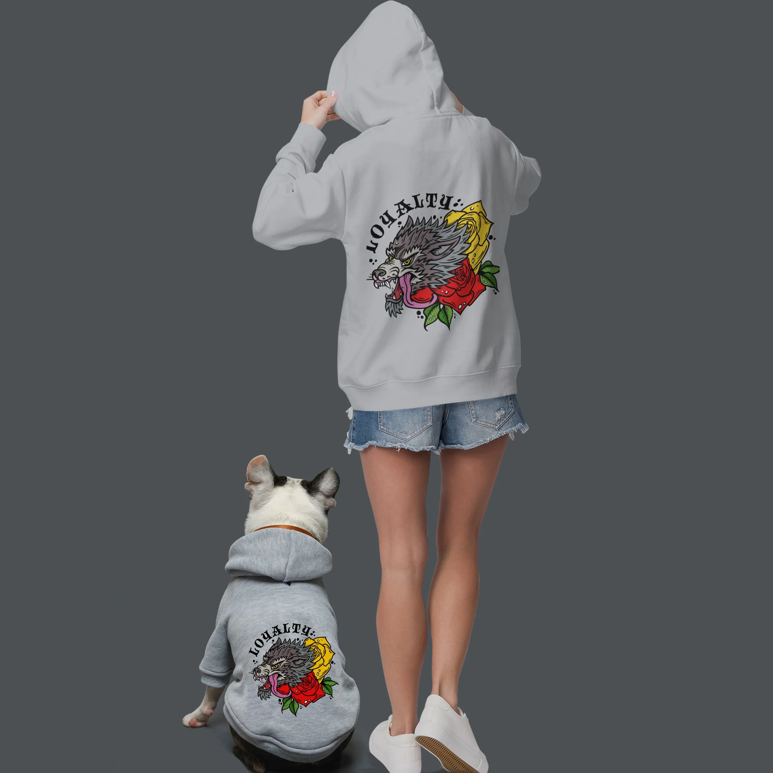 Matching Dog and Human Hoodie Set - Loyal⚡️