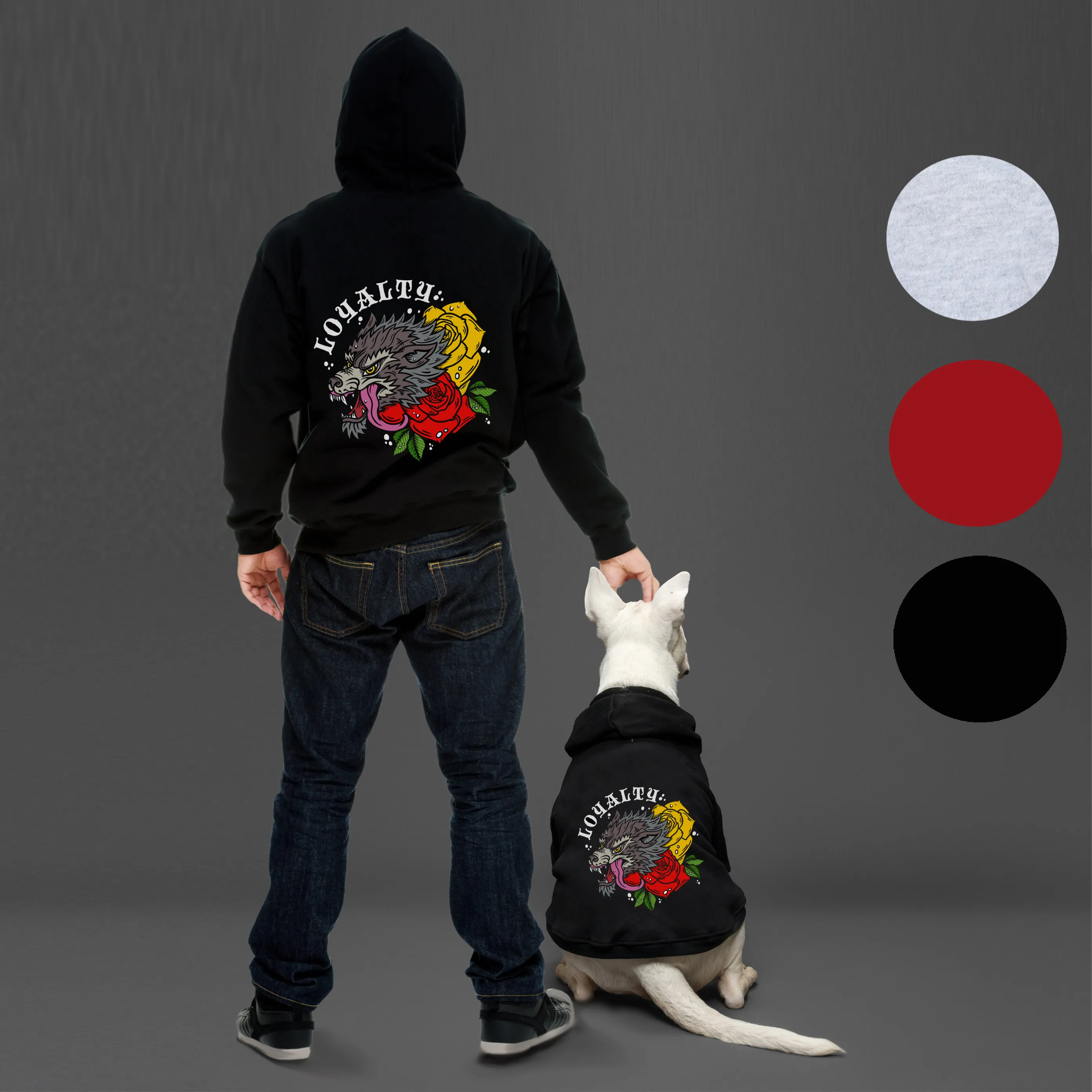 Matching Dog and Human Hoodie Set - Loyal⚡️