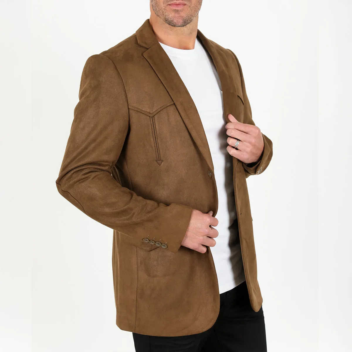 Men's Double Button Blazer