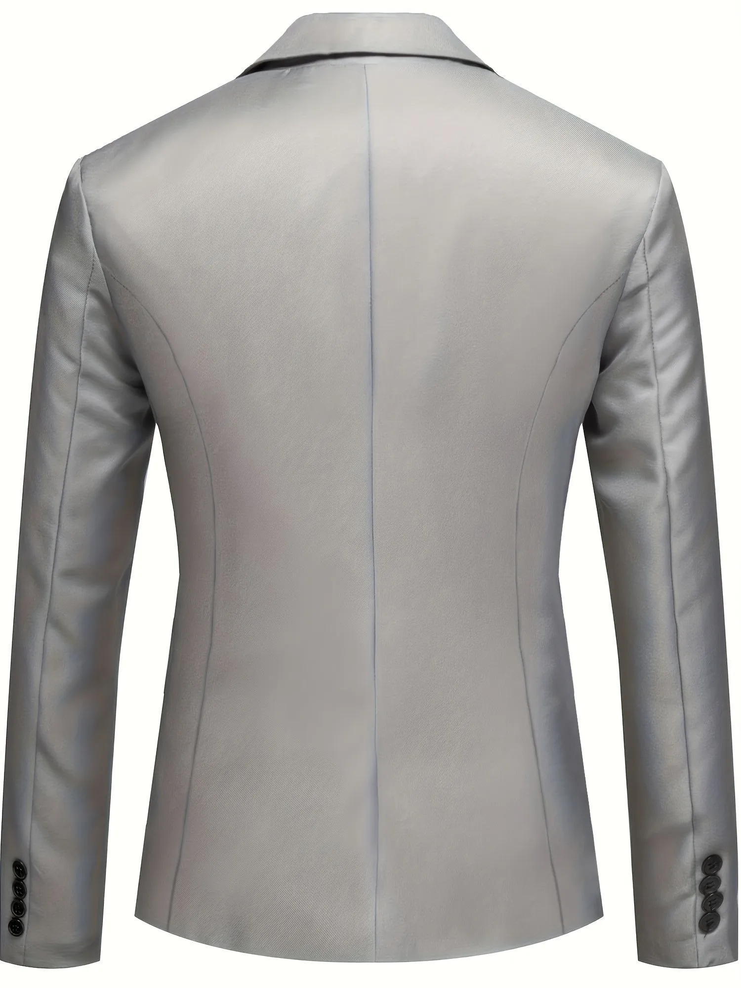 Men's Elegant Suit Jacket For Formal Events | One Button Blazer