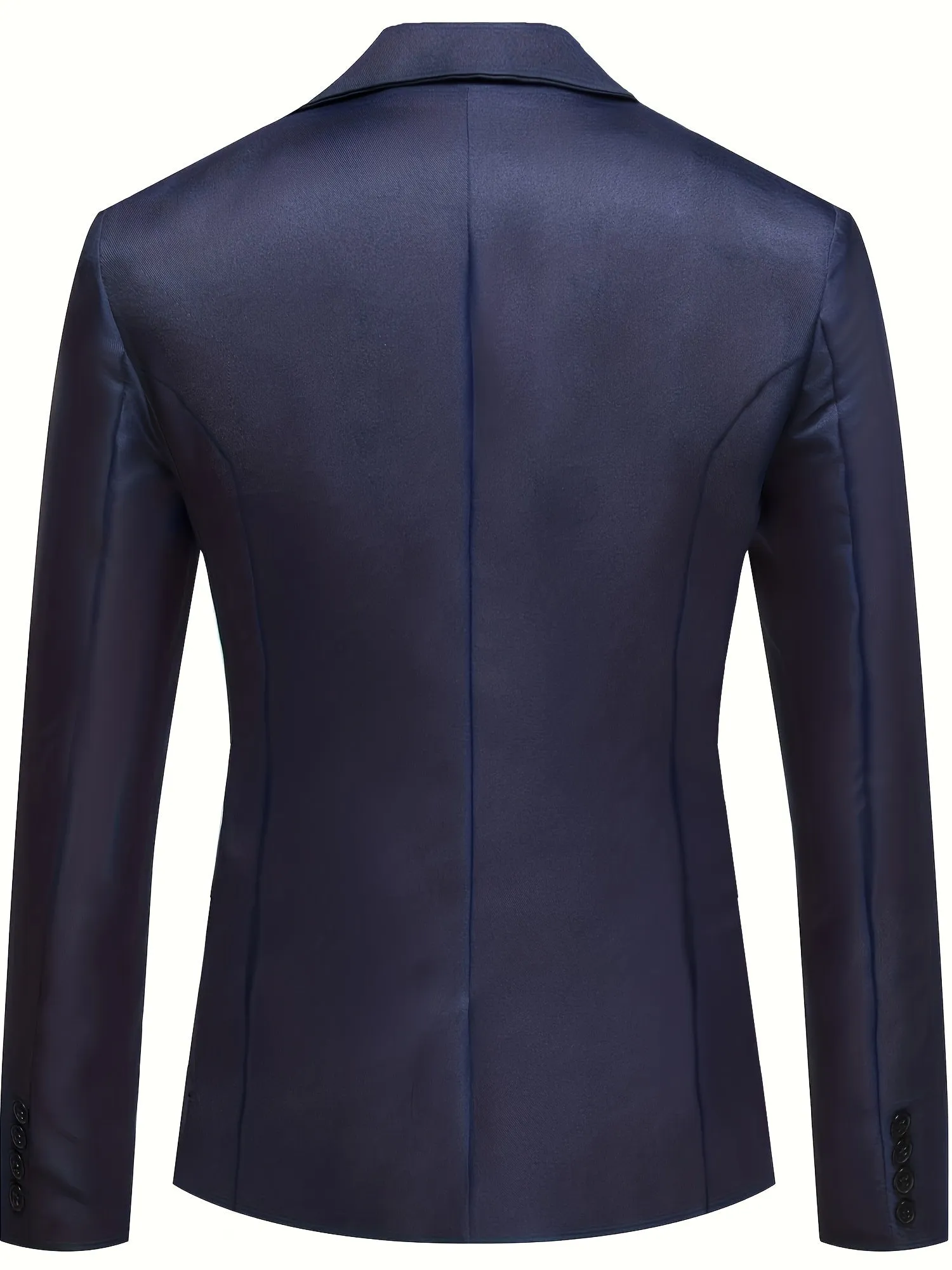 Men's Elegant Suit Jacket For Formal Events | One Button Blazer