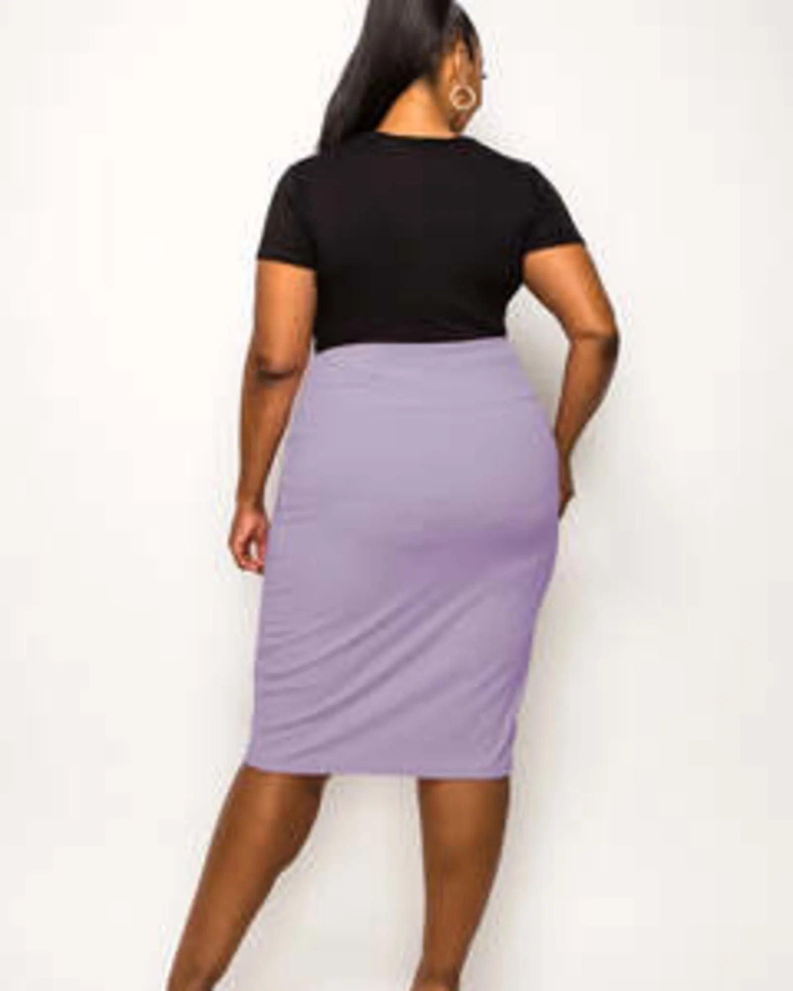 Molly Pencil Skirt | Mauve Antique